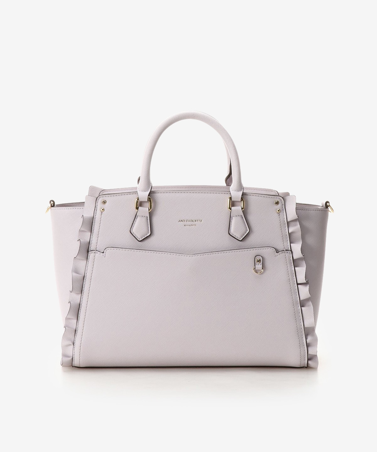 《推し事バッグ》クリアポケット付きトートバッグ