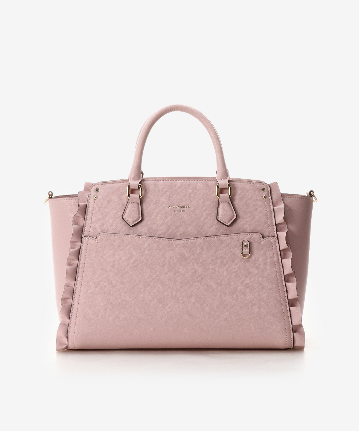 《推し事バッグ》クリアポケット付きトートバッグ