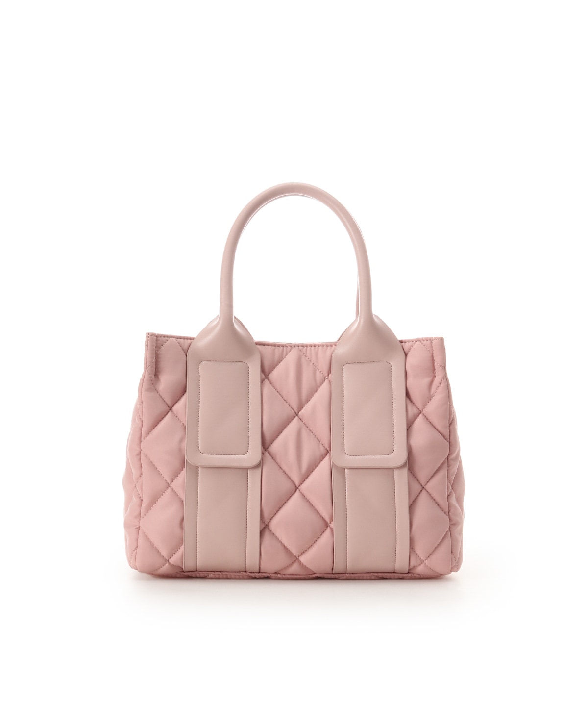 ダイヤ型キルティングハンドバッグ