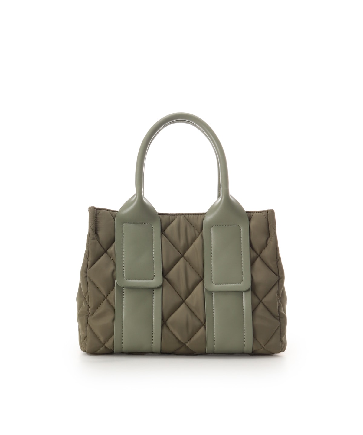 ダイヤ型キルティングハンドバッグ