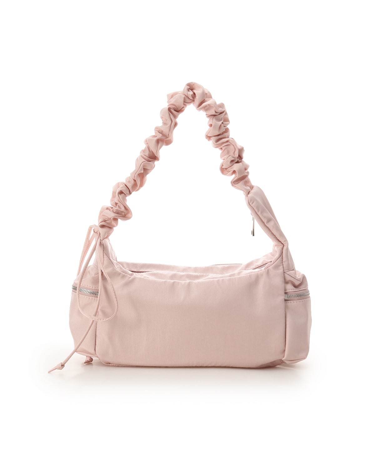 ギャザーハンドルハーフムーンバッグ