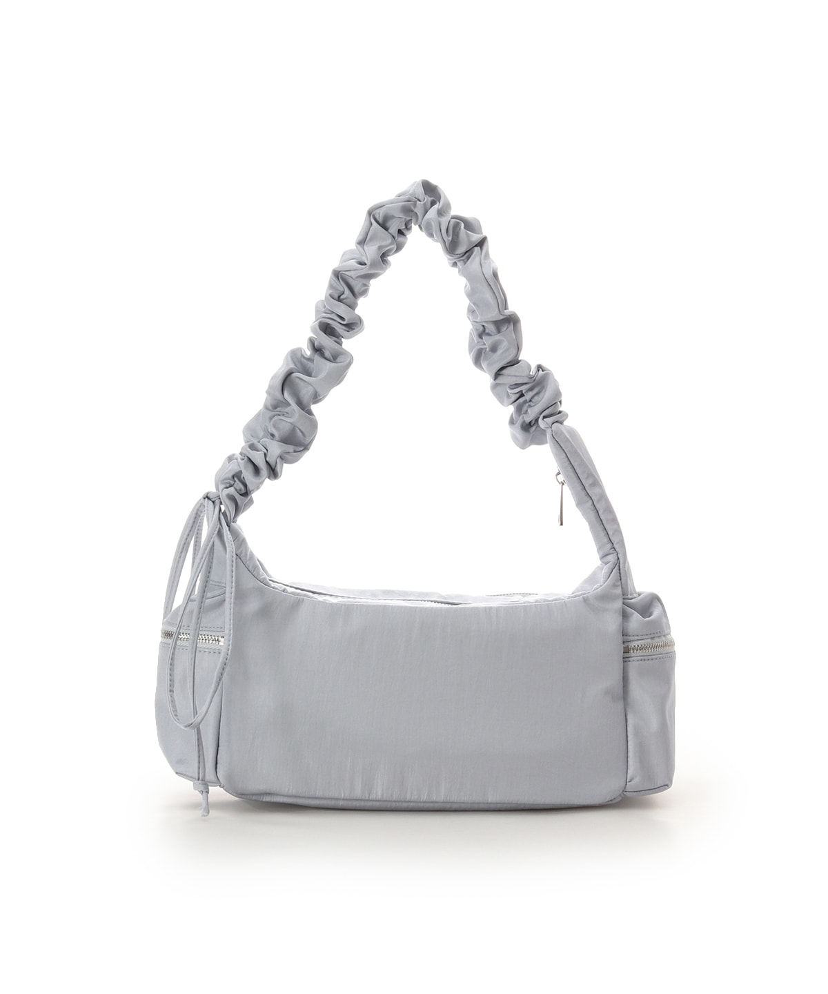 ギャザーハンドルハーフムーンバッグ