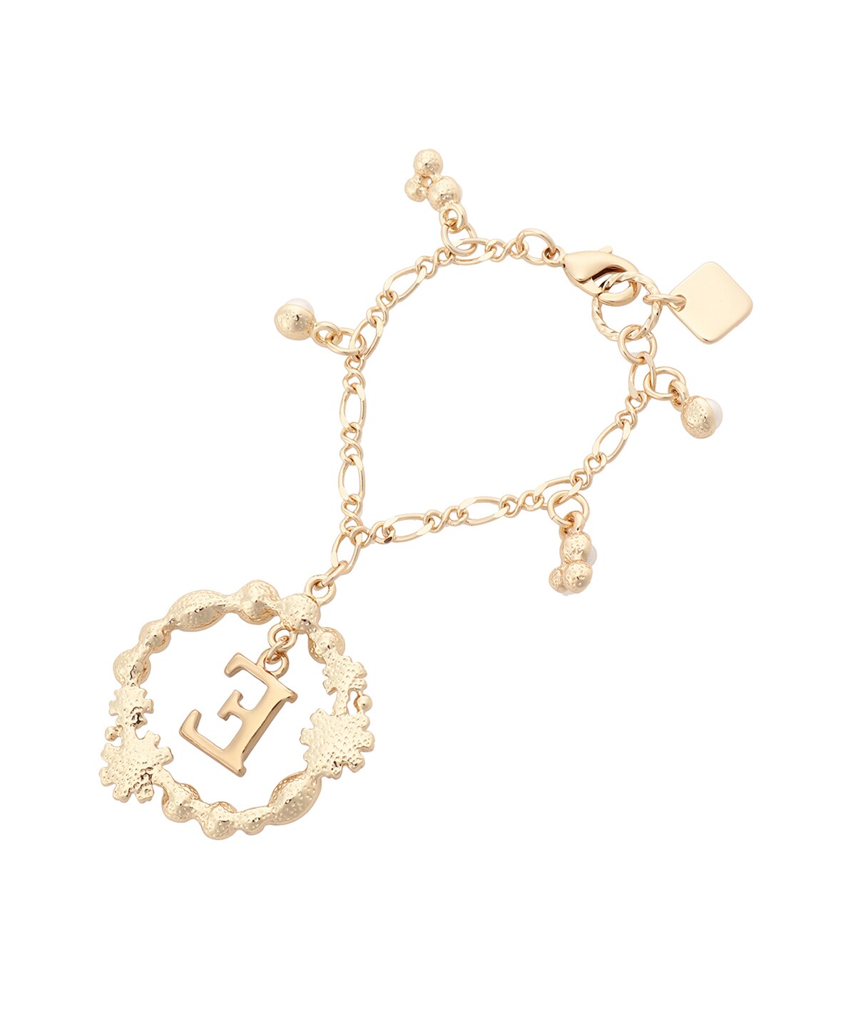 フラワーサークルイニシャルチャームＥ