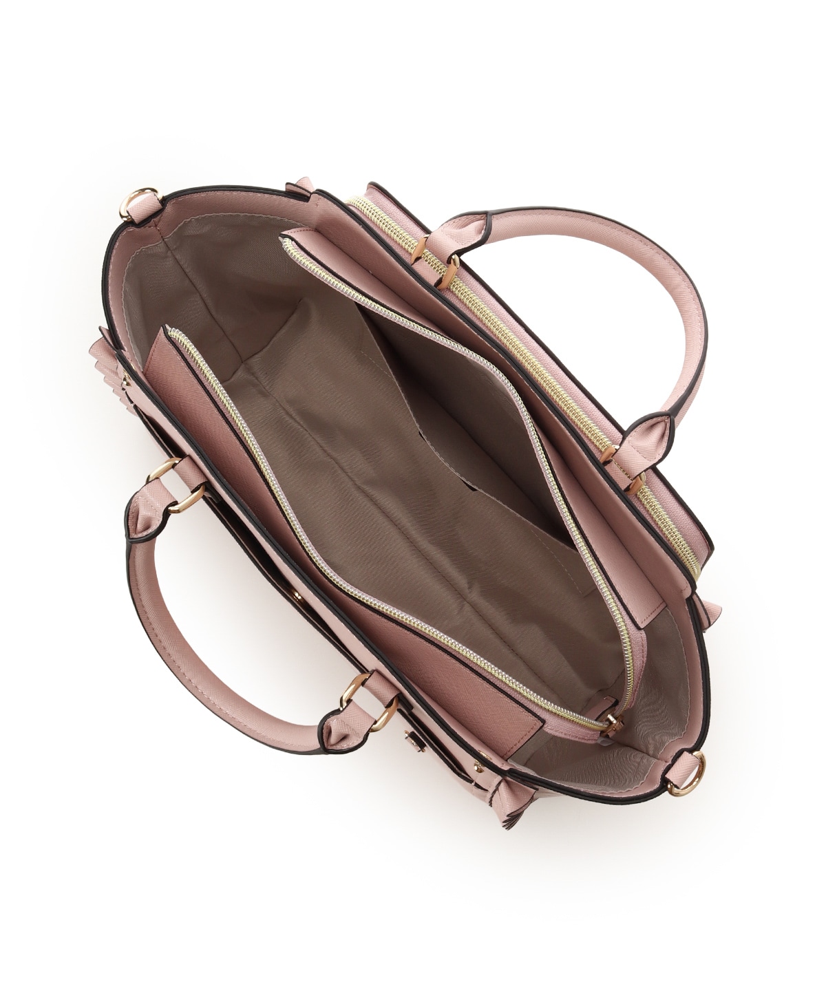 《推し事バッグ》クリアポケット付きトートバッグ