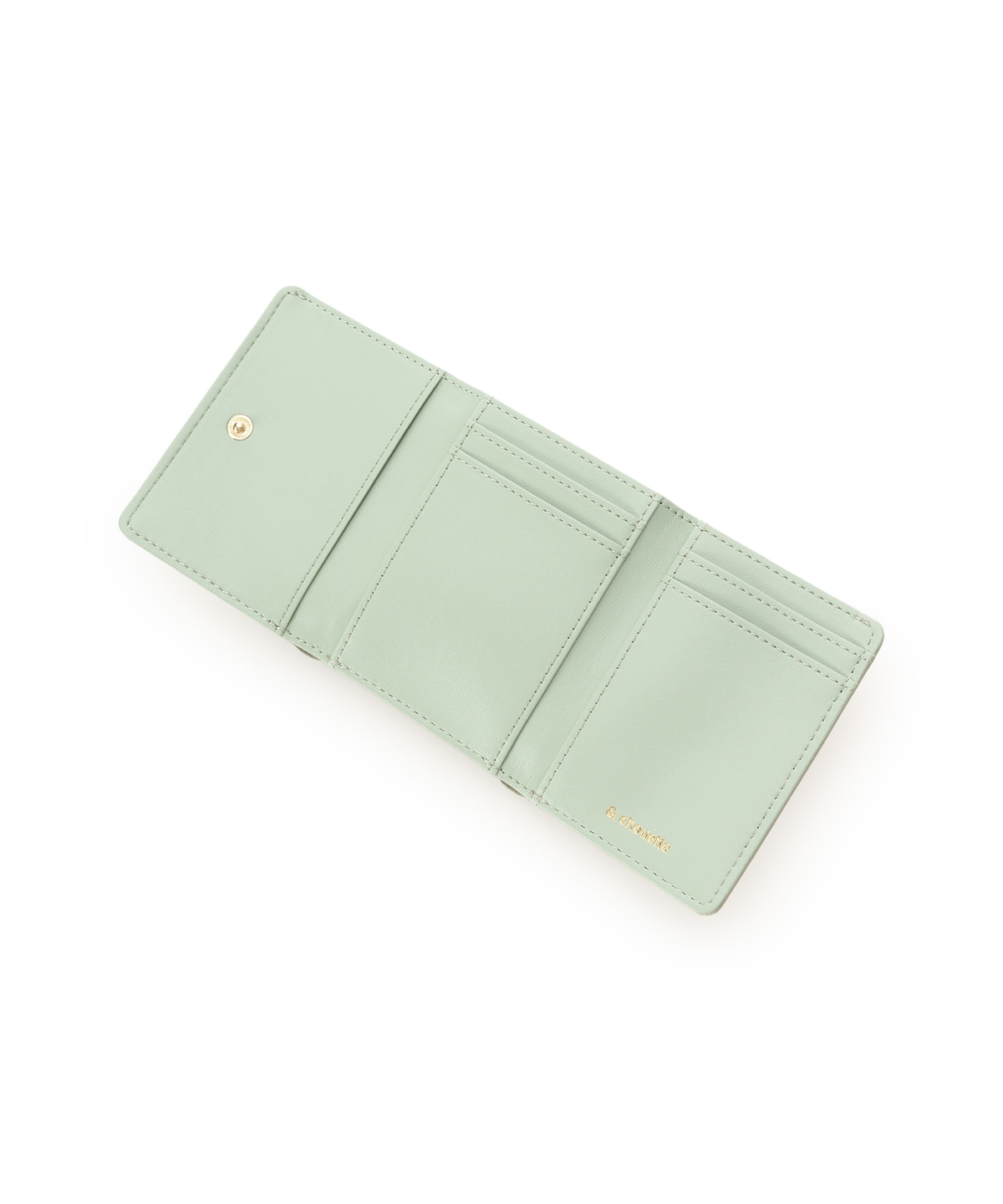 ドットロゴデザイン折財布