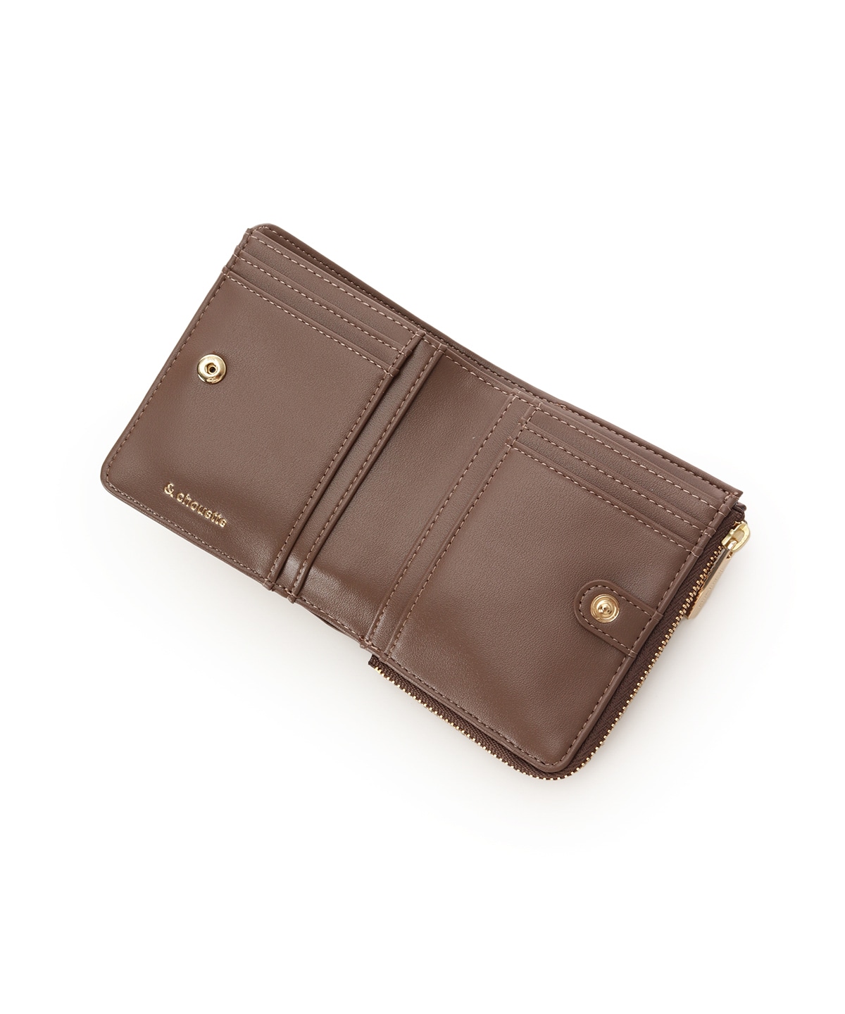 キルティング折財布