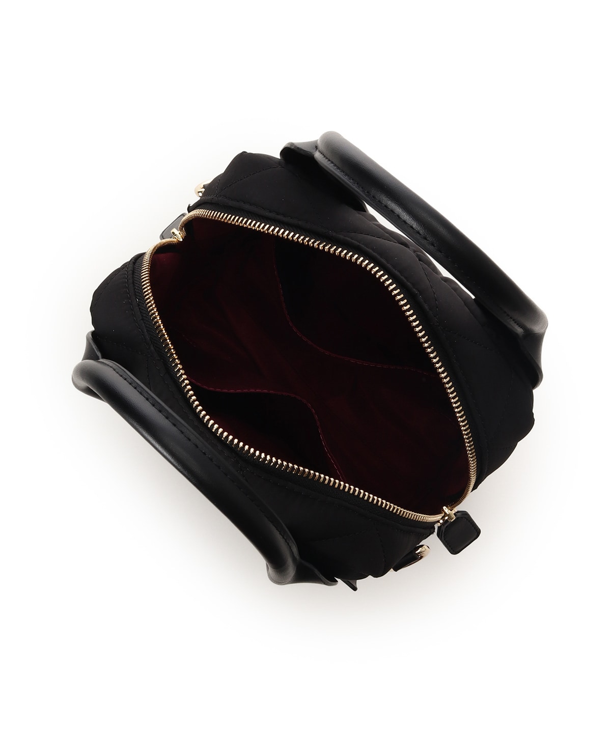 ダイヤ型キルティングショルダーバッグ