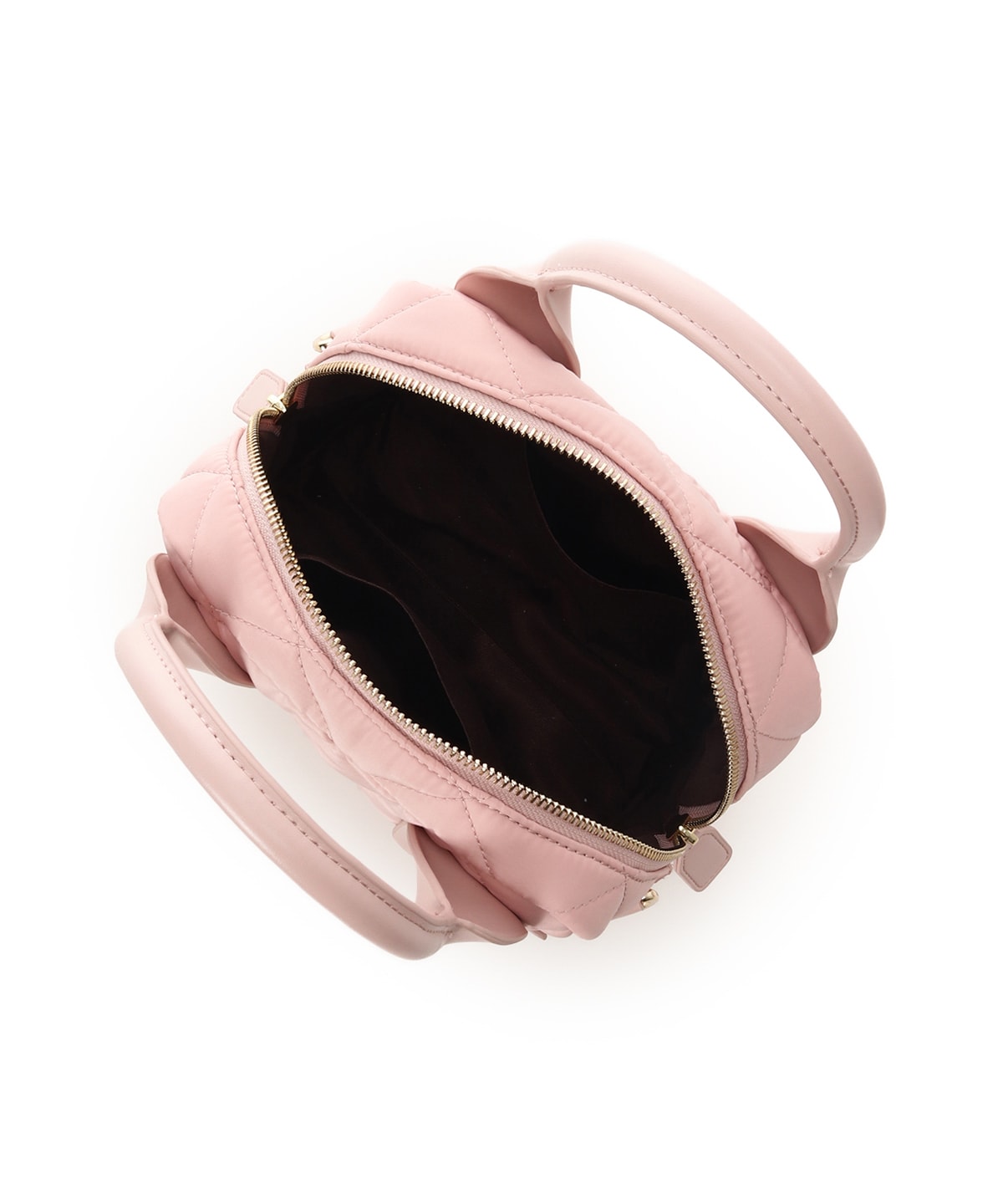 ダイヤ型キルティングショルダーバッグ