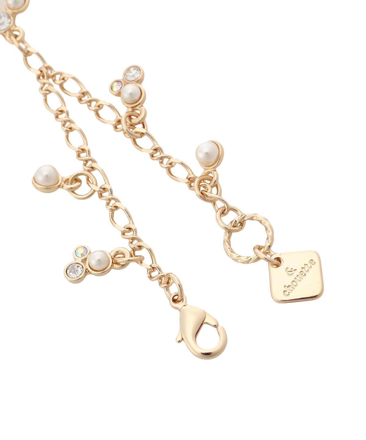 フラワーサークルイニシャルチャームC