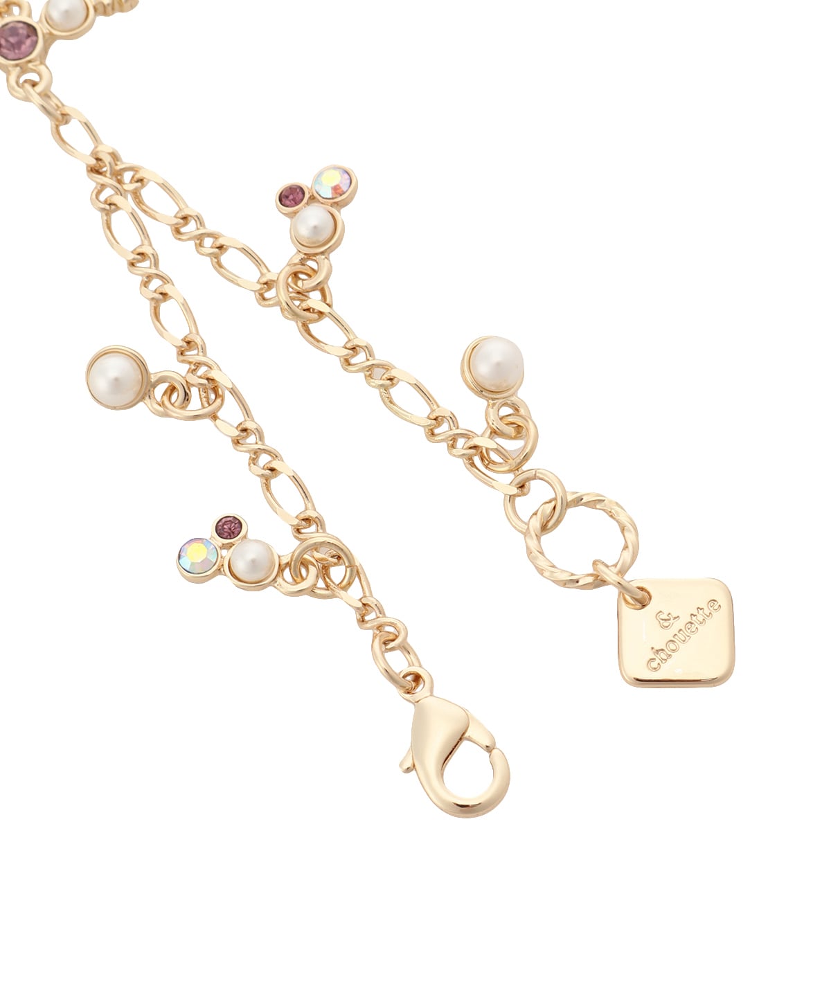 フラワーサークルイニシャルチャームN