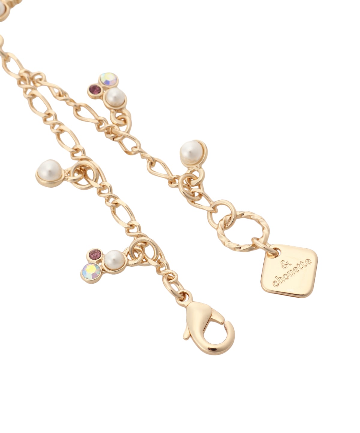 フラワーサークルイニシャルチャームY