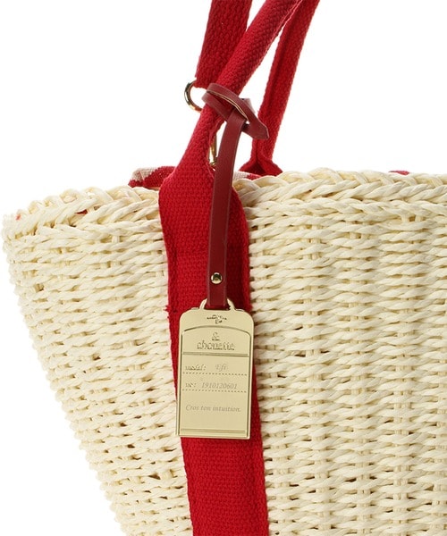 リボンカゴバッグ Free レッド Chouette 公式オンラインショップ アンドシュエット