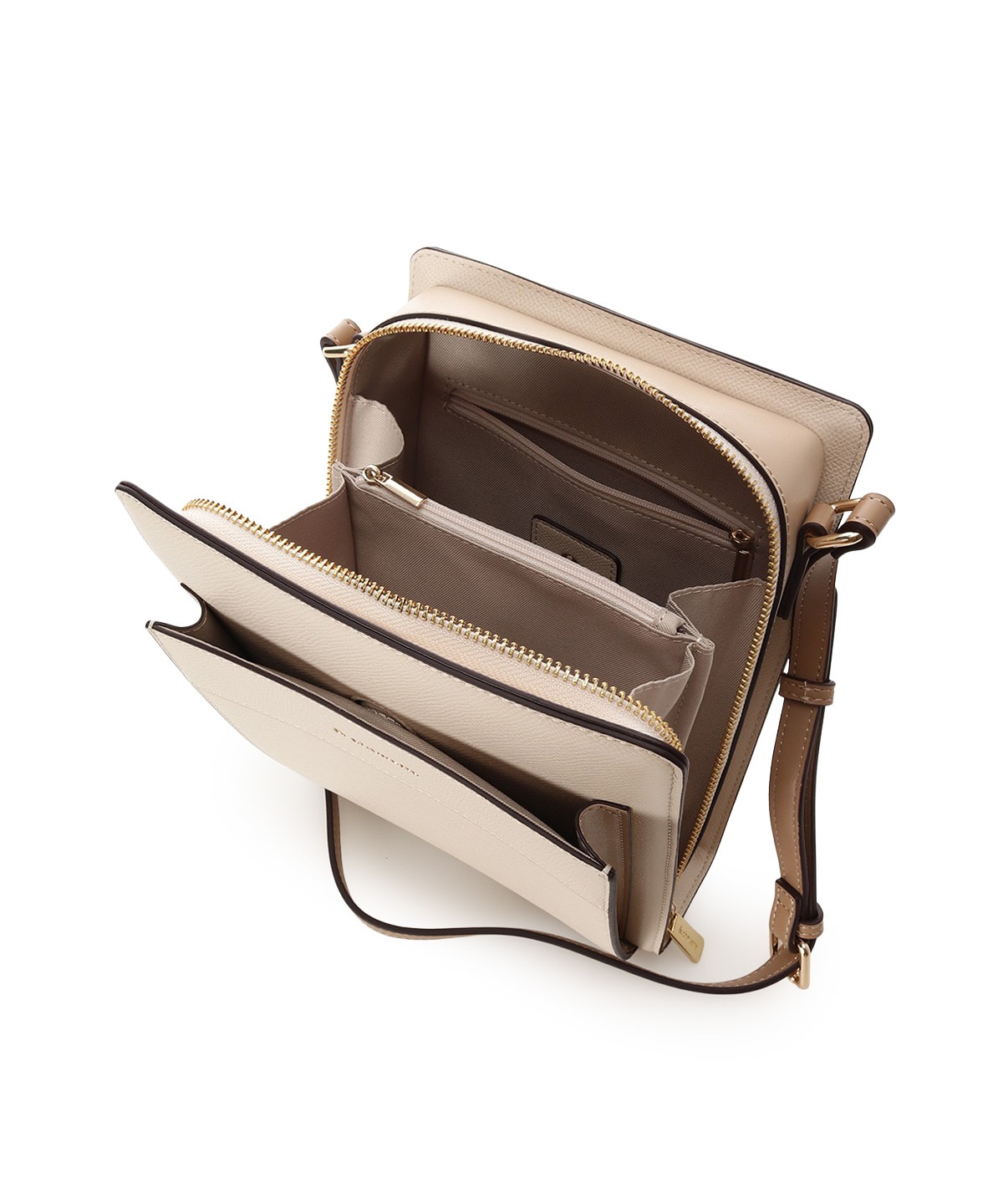 縦型スクエアショルダーバッグ