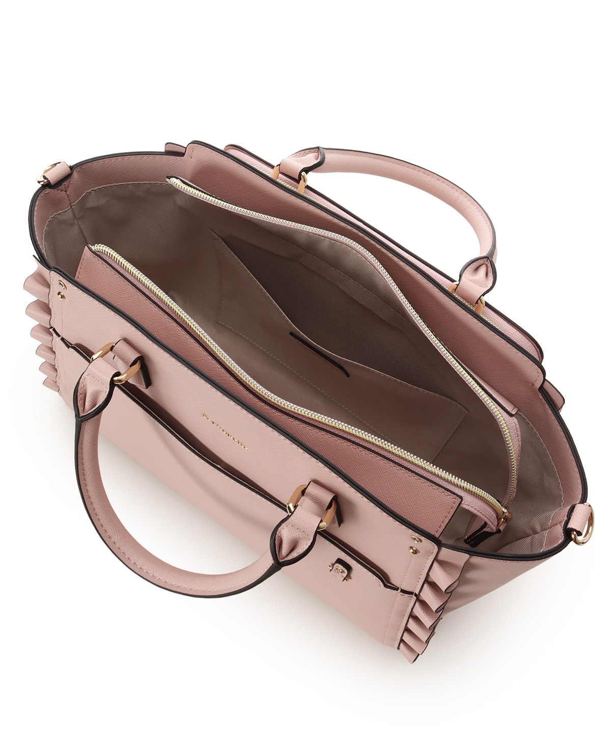 《推し事バッグ》クリアポケット付きトートバッグ