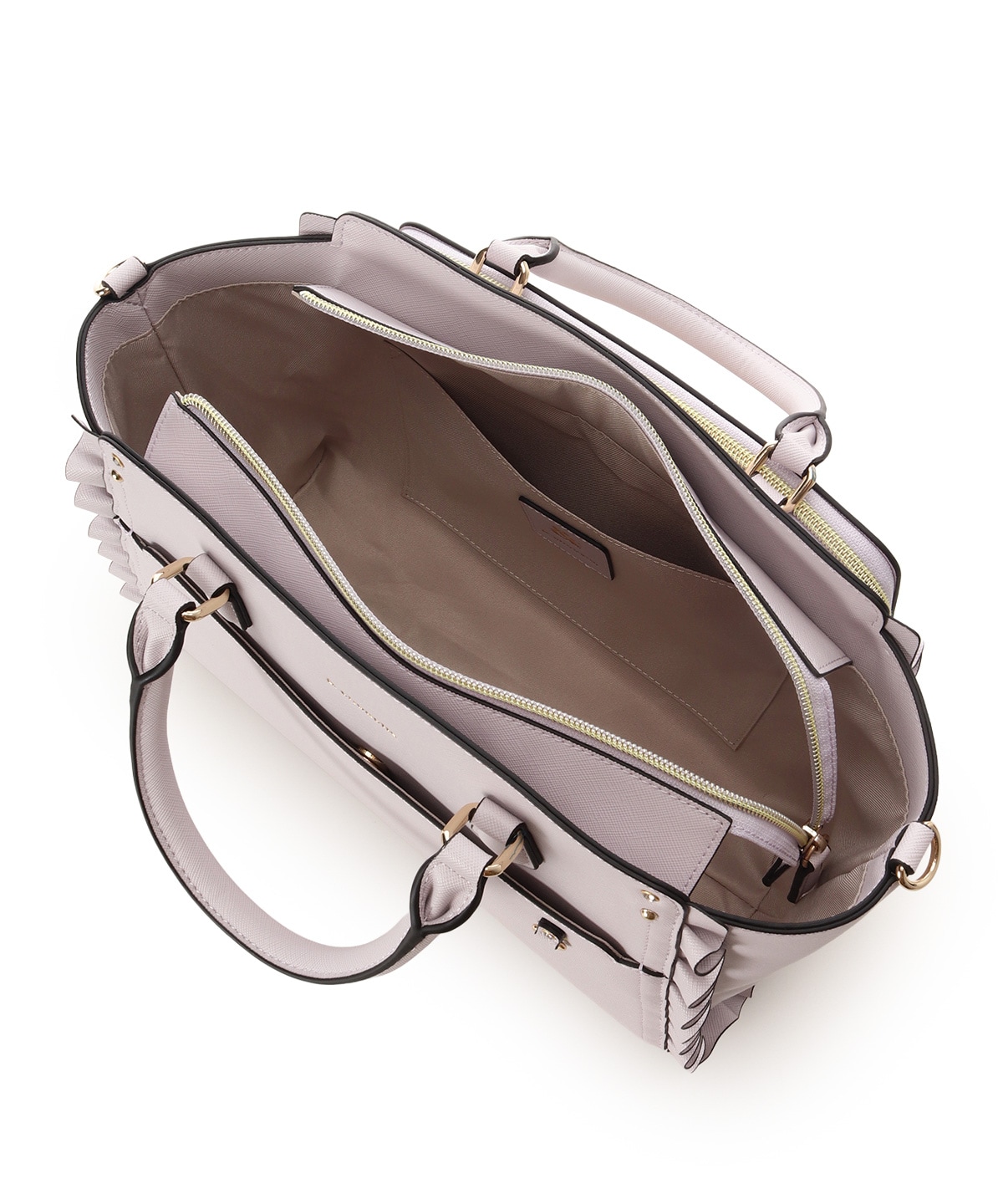 《推し事バッグ》クリアポケット付きトートバッグ