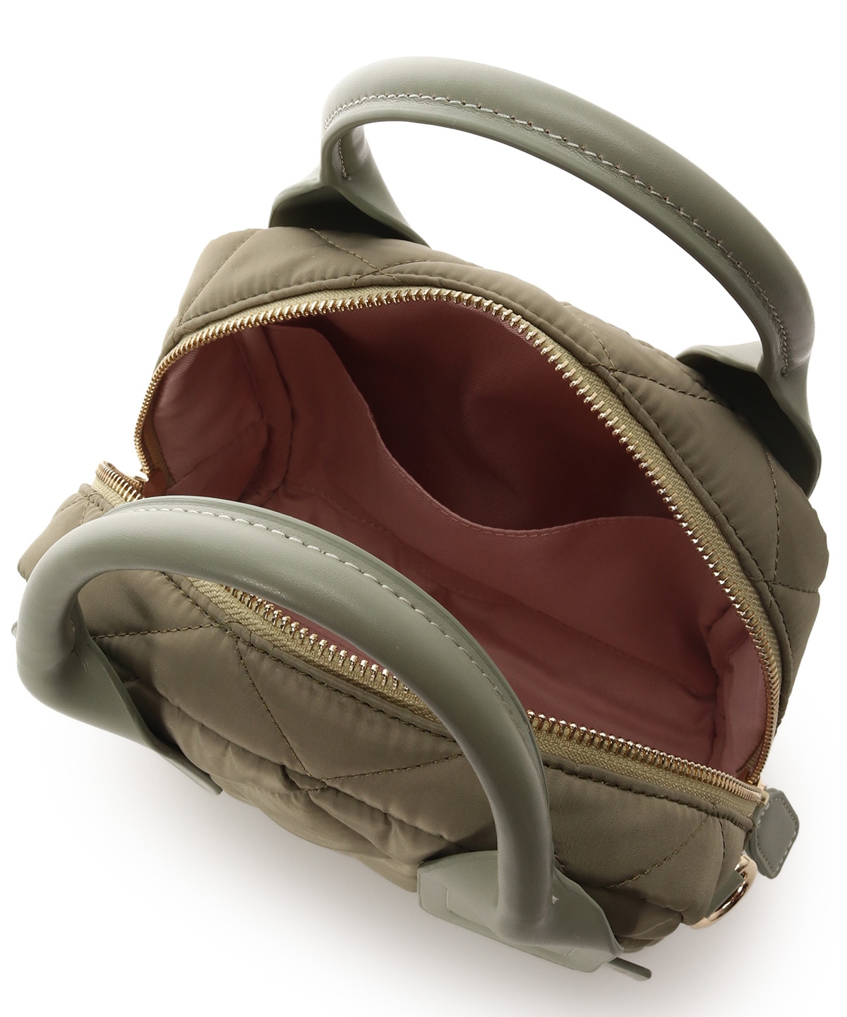 ダイヤ型キルティングショルダーバッグ