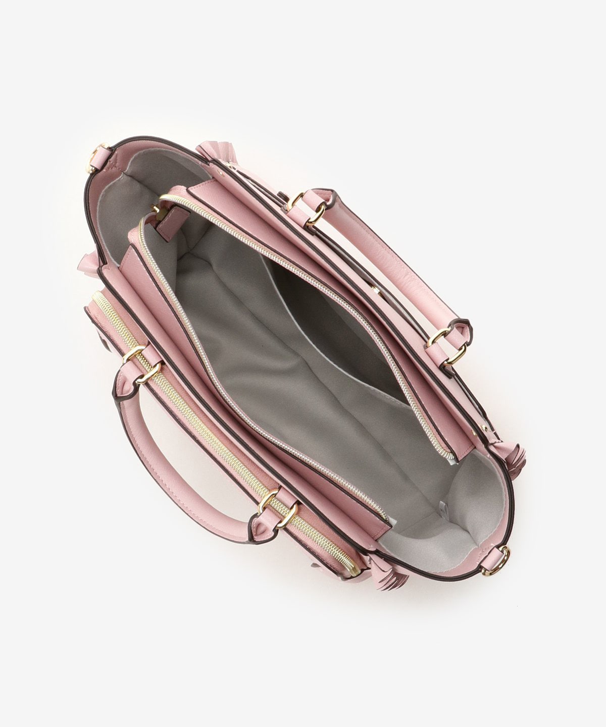 《推し事バッグ》クリアポケット付きトートバッグ