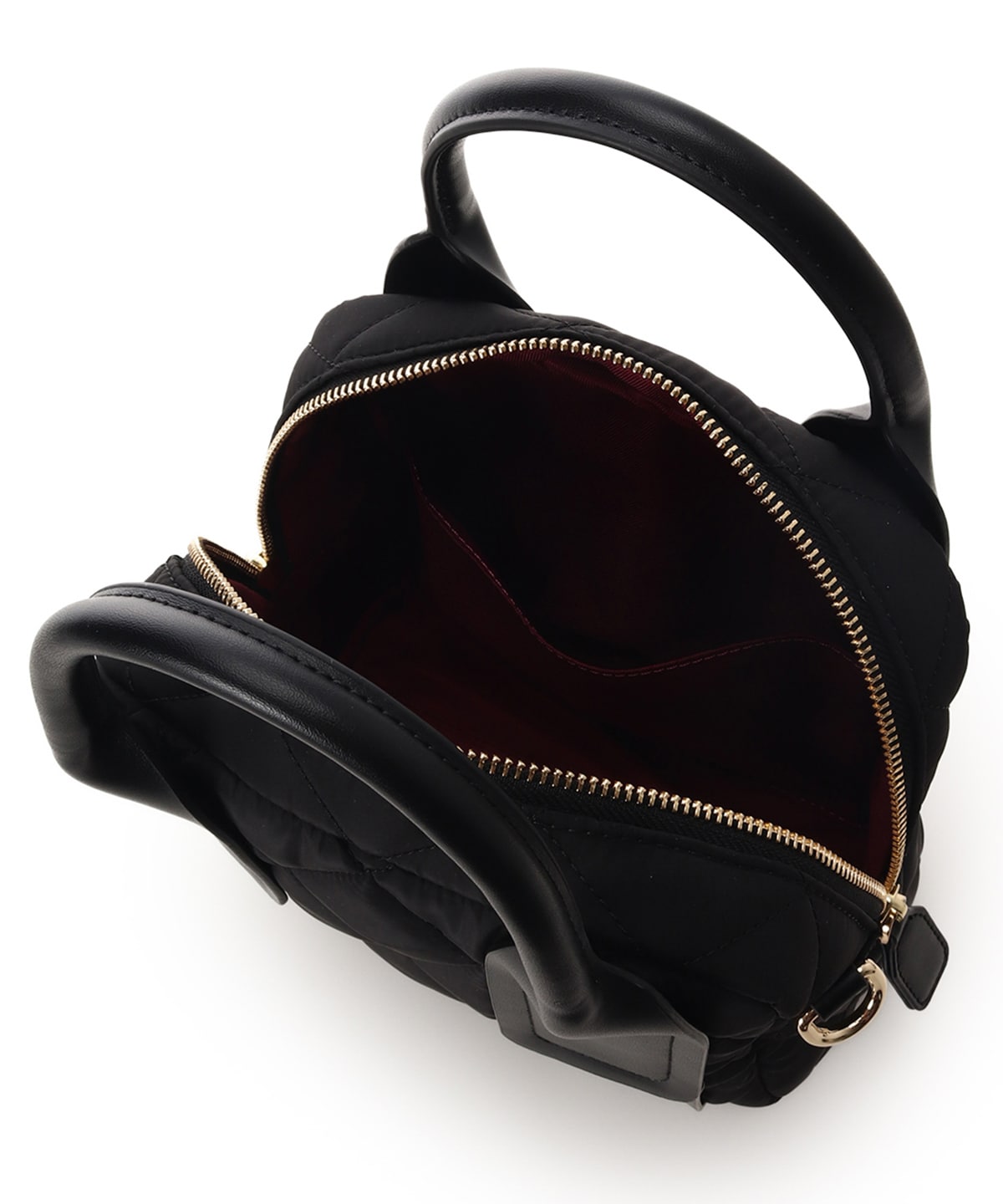 ダイヤ型キルティングショルダーバッグ