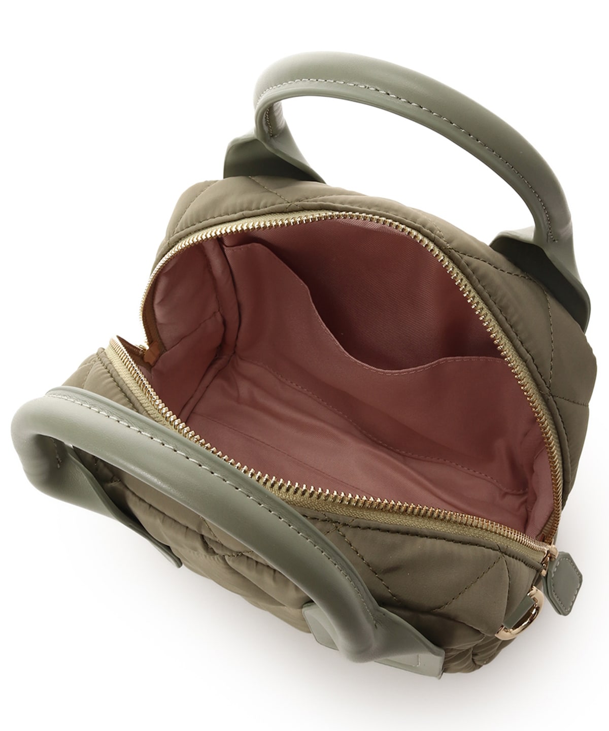 ダイヤ型キルティングショルダーバッグ