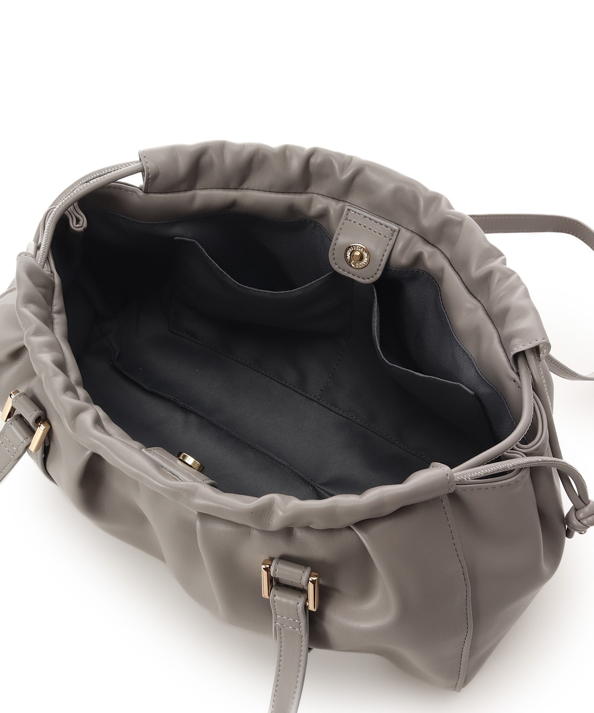 ビジューロングハンドルバッグ