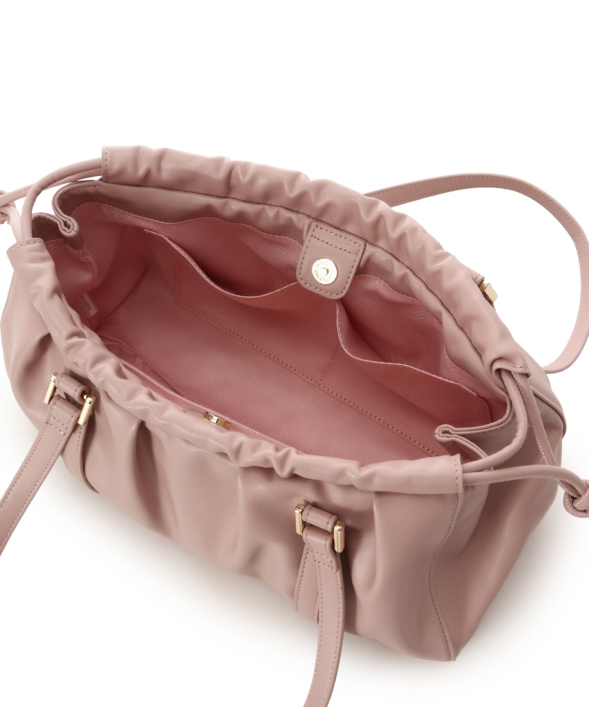 ビジューロングハンドルバッグ