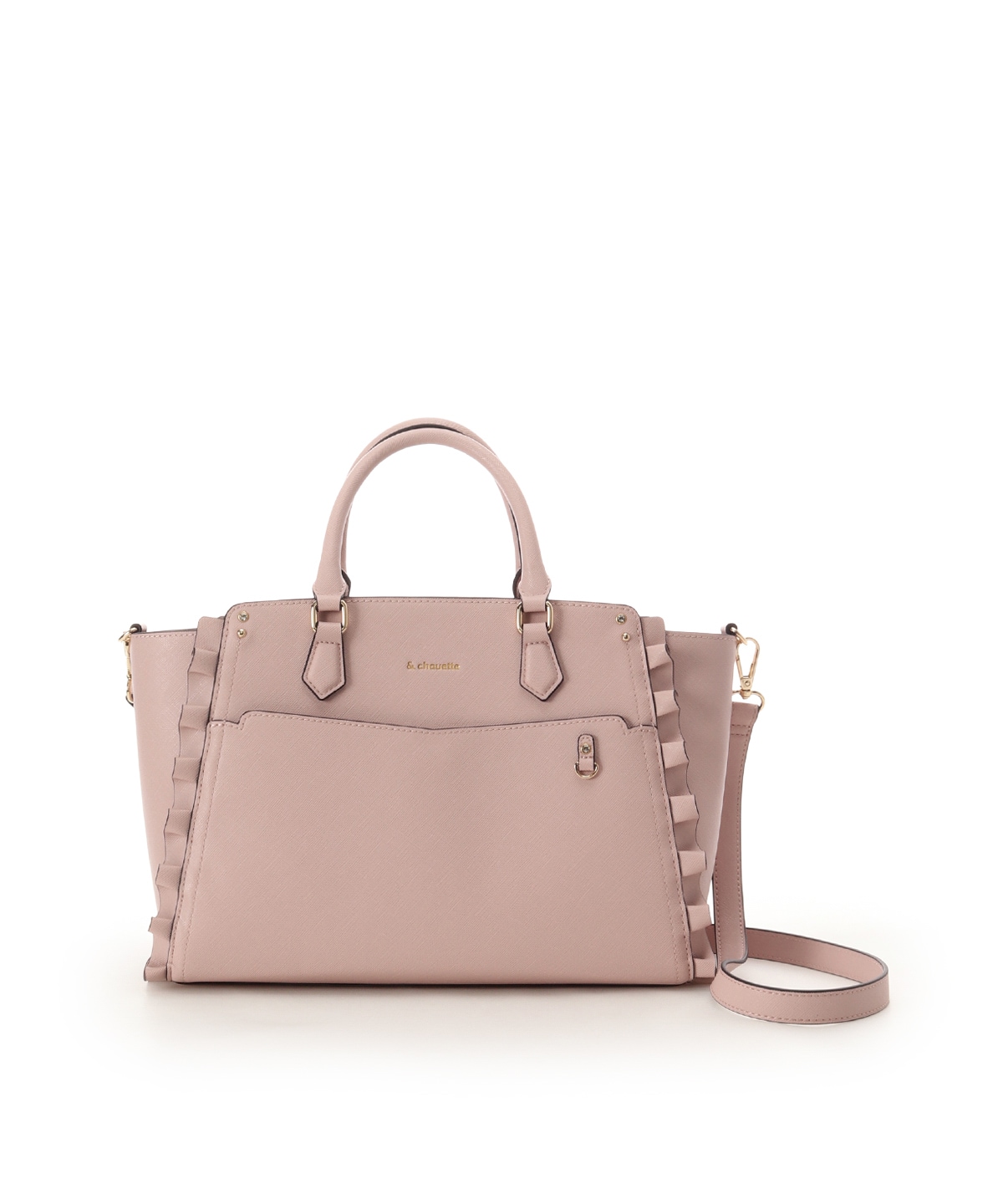 《推し事バッグ》クリアポケット付きトートバッグ