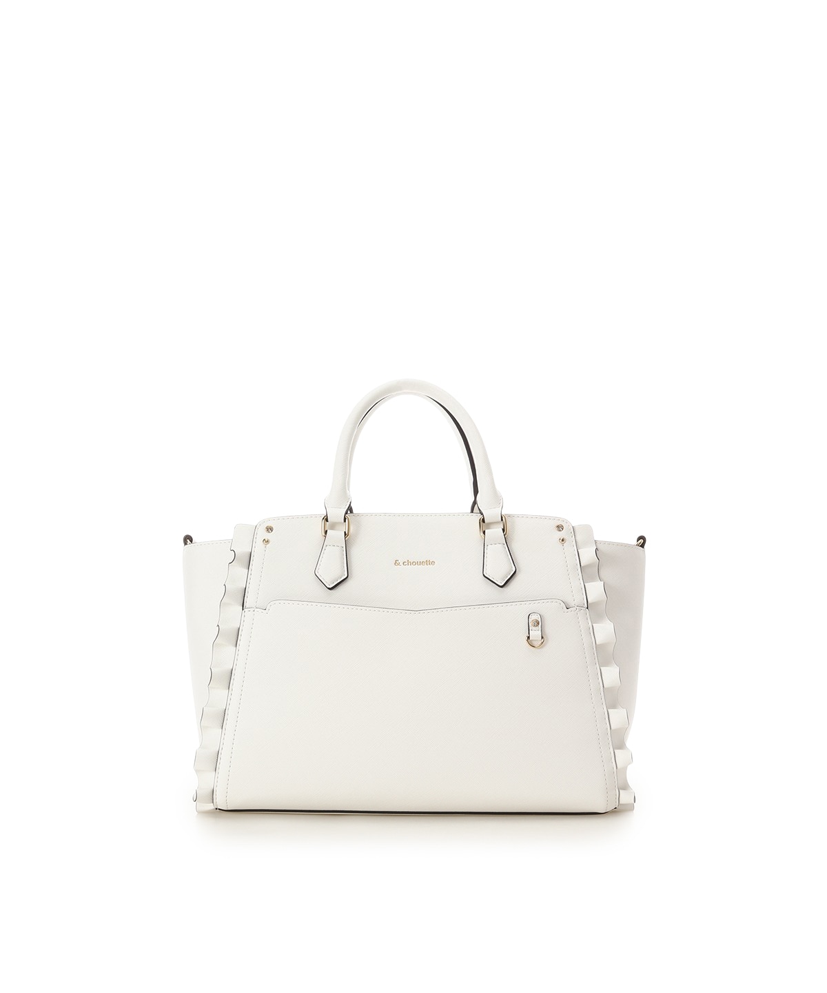 《推し事バッグ》クリアポケット付きトートバッグ