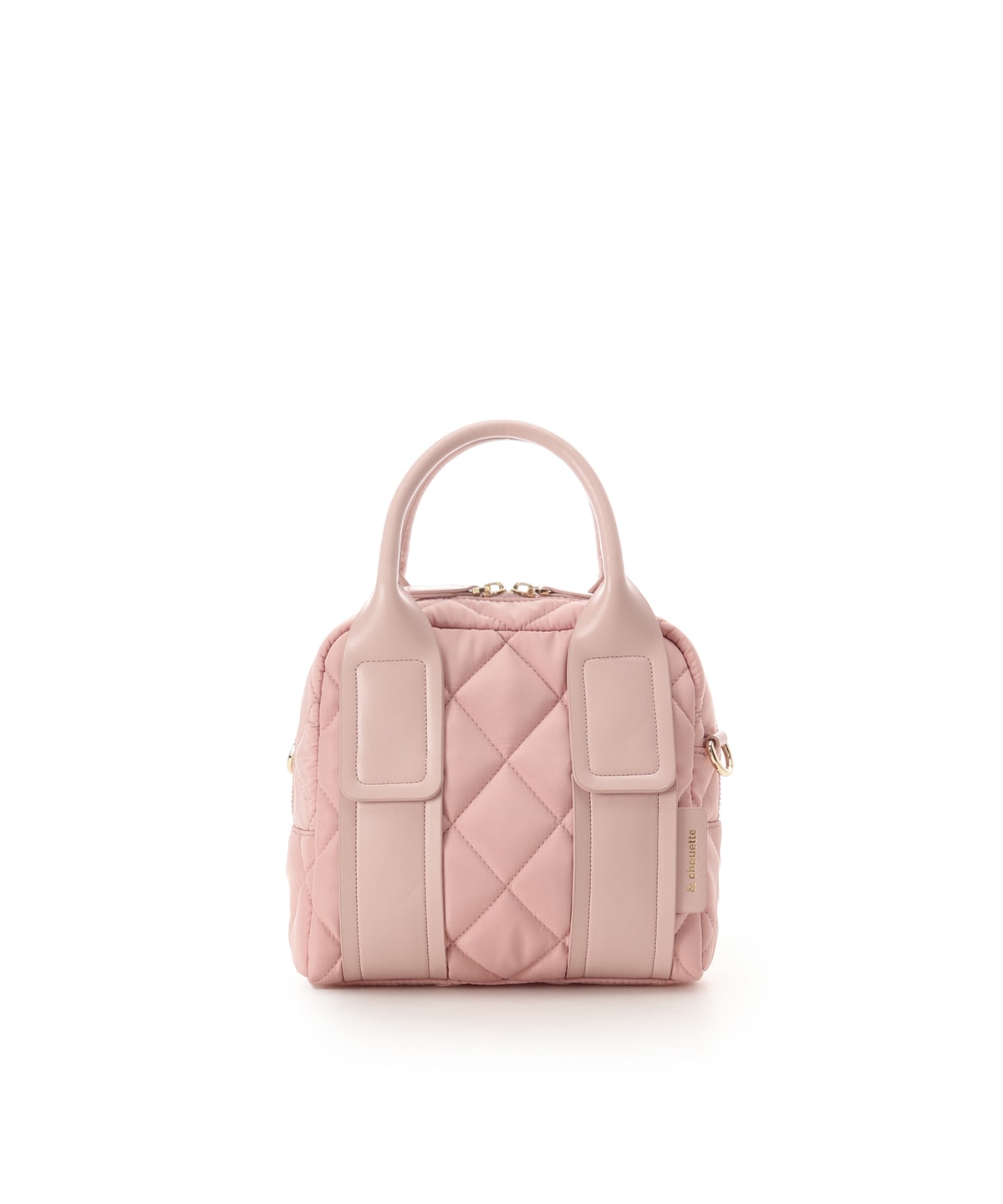 ダイヤ型キルティングショルダーバッグ