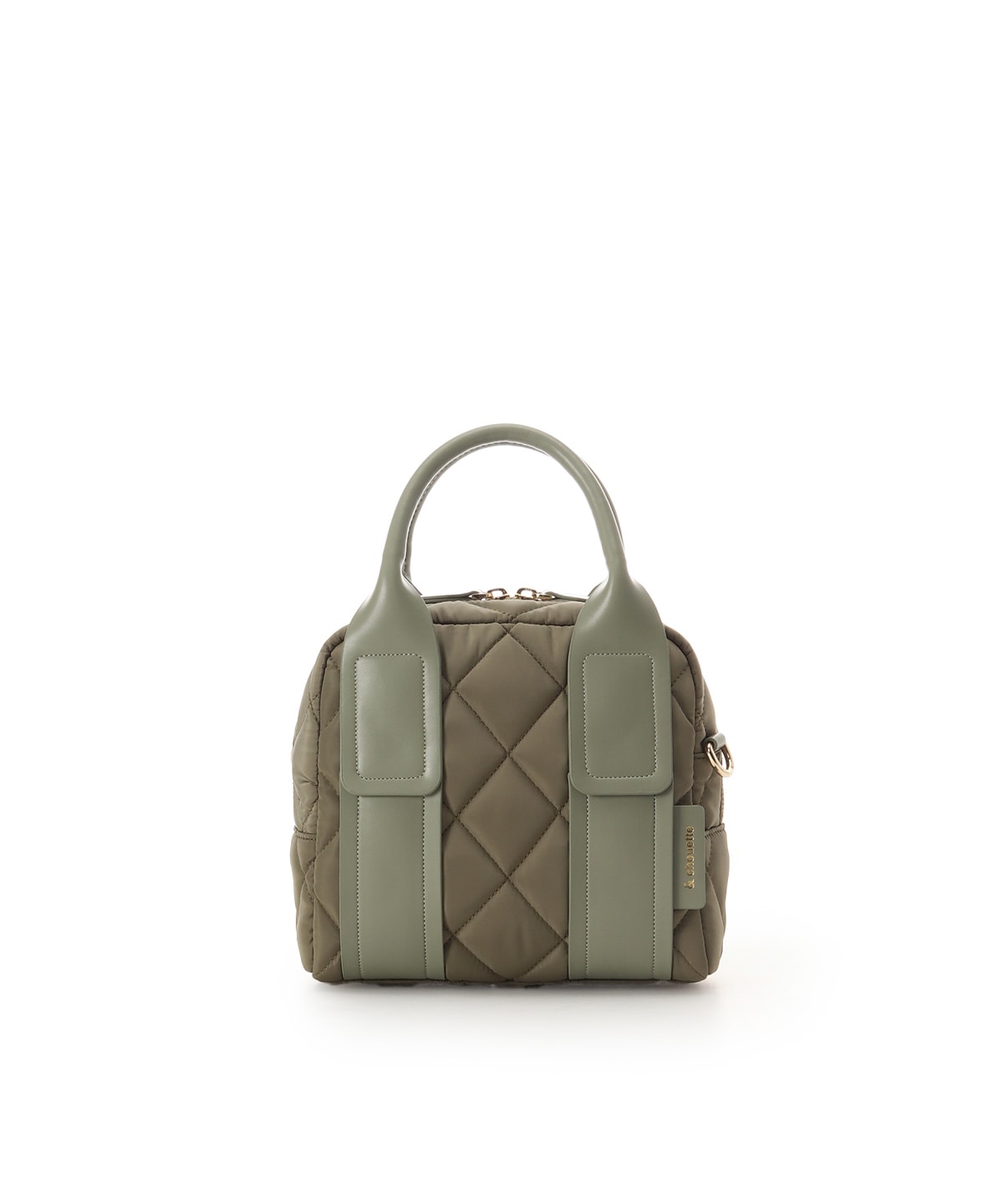 ダイヤ型キルティングショルダーバッグ