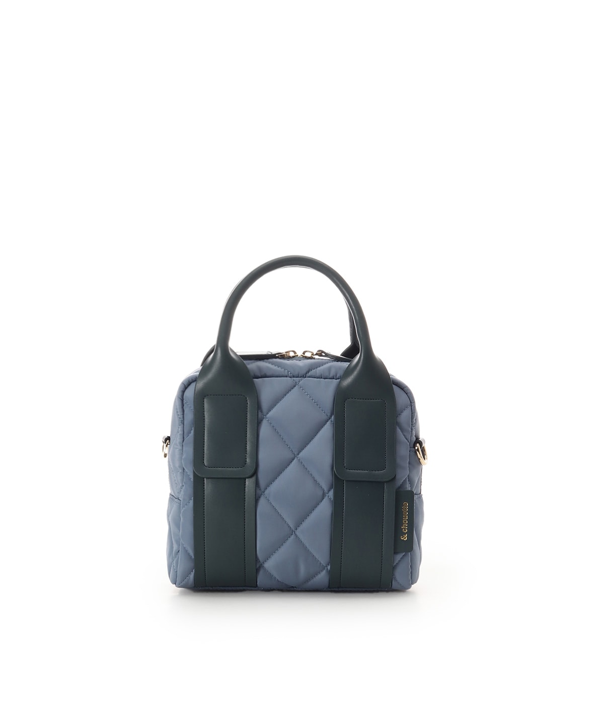 ダイヤ型キルティングショルダーバッグ