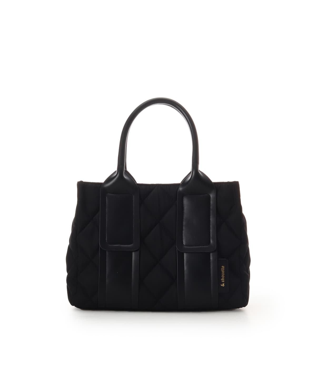 ダイヤ型キルティングハンドバッグ