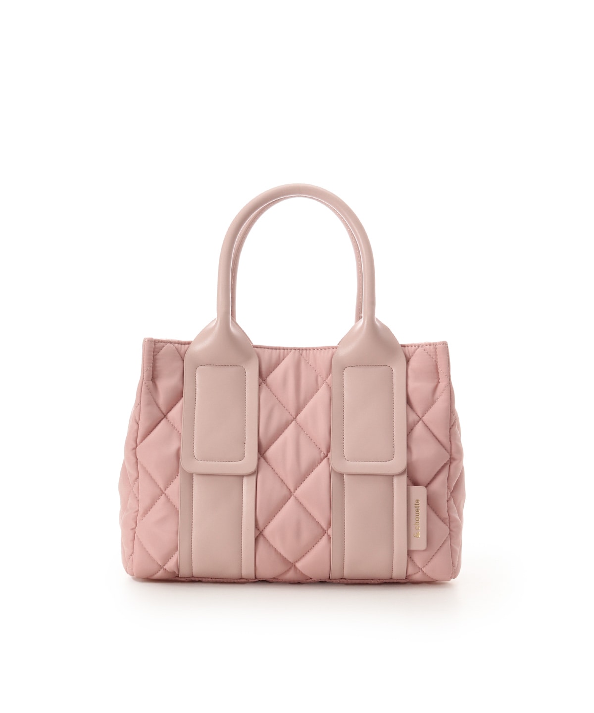 ダイヤ型キルティングハンドバッグ