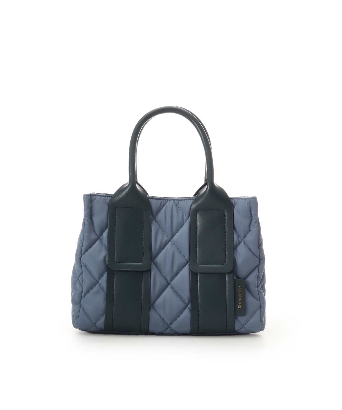 ダイヤ型キルティングハンドバッグ