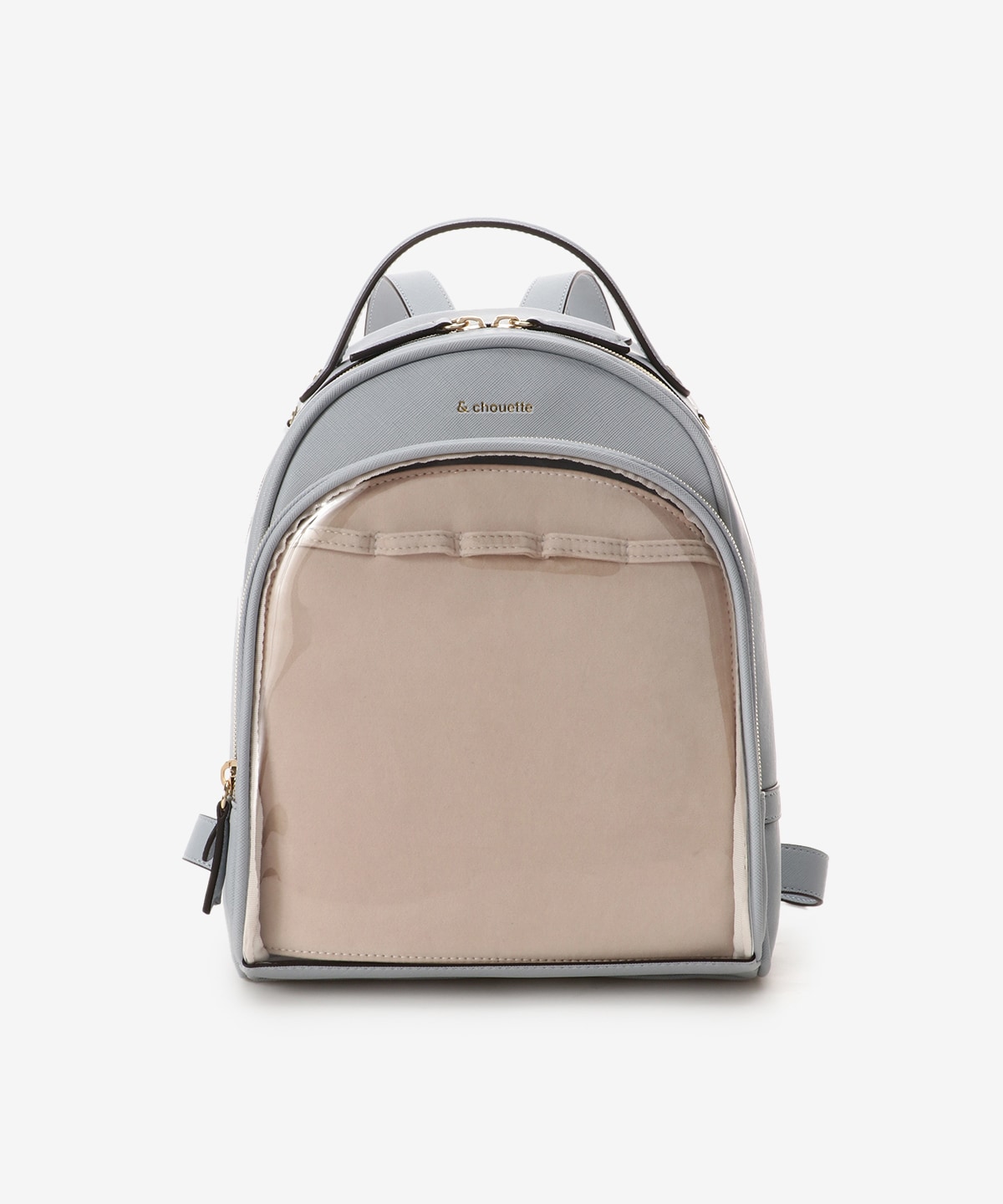 《推し事バッグ》クリアポケット付きリュック