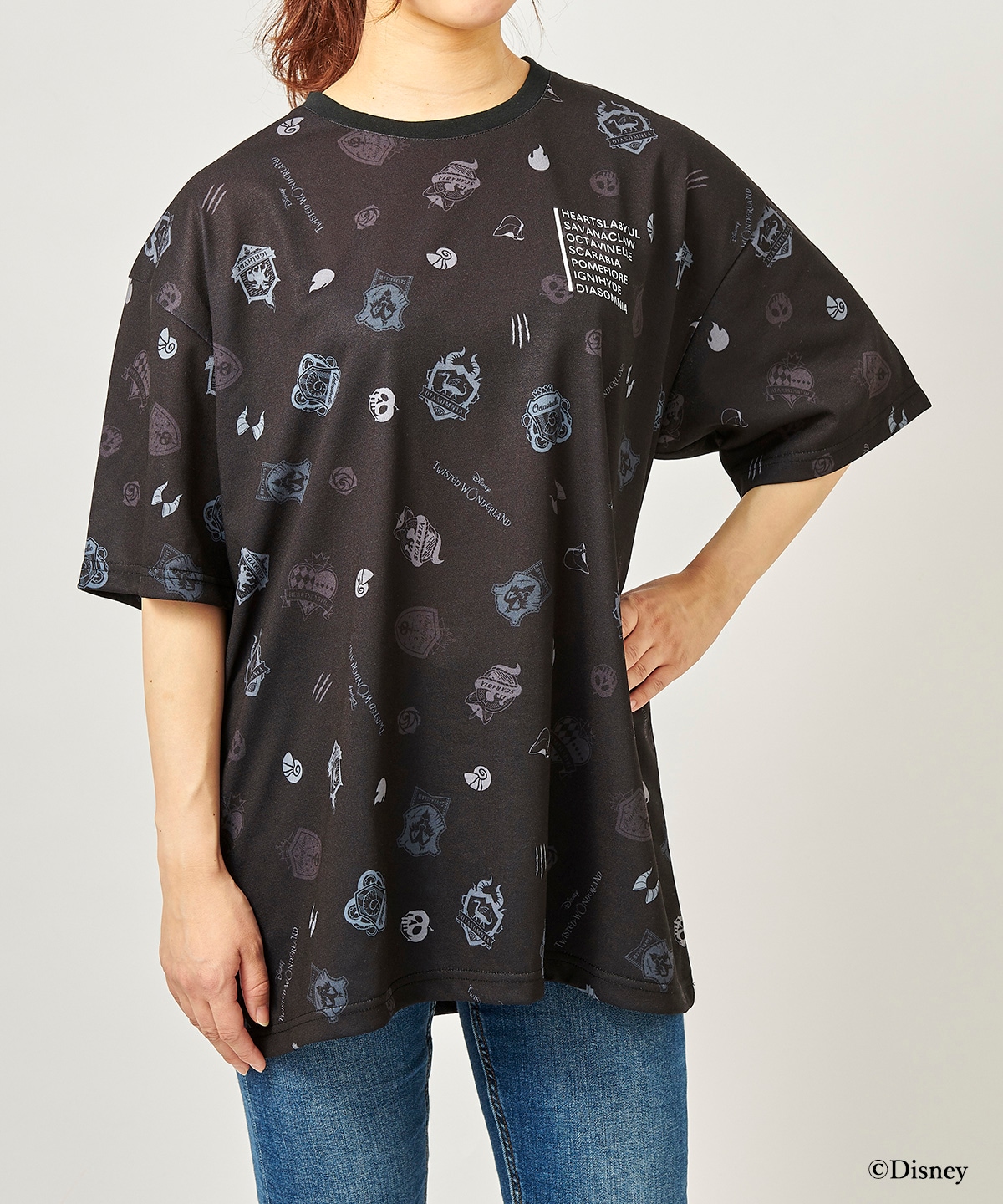 『ディズニー ツイステッドワンダーランド』バッグコレクション オリジナルデザインT シャツ
