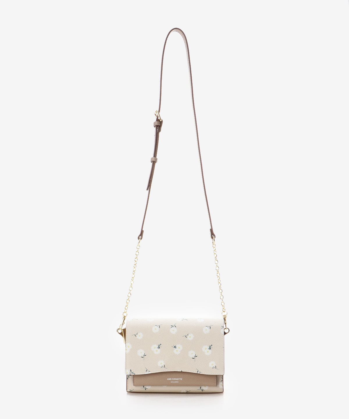 デイジーモチーフショルダーバッグ