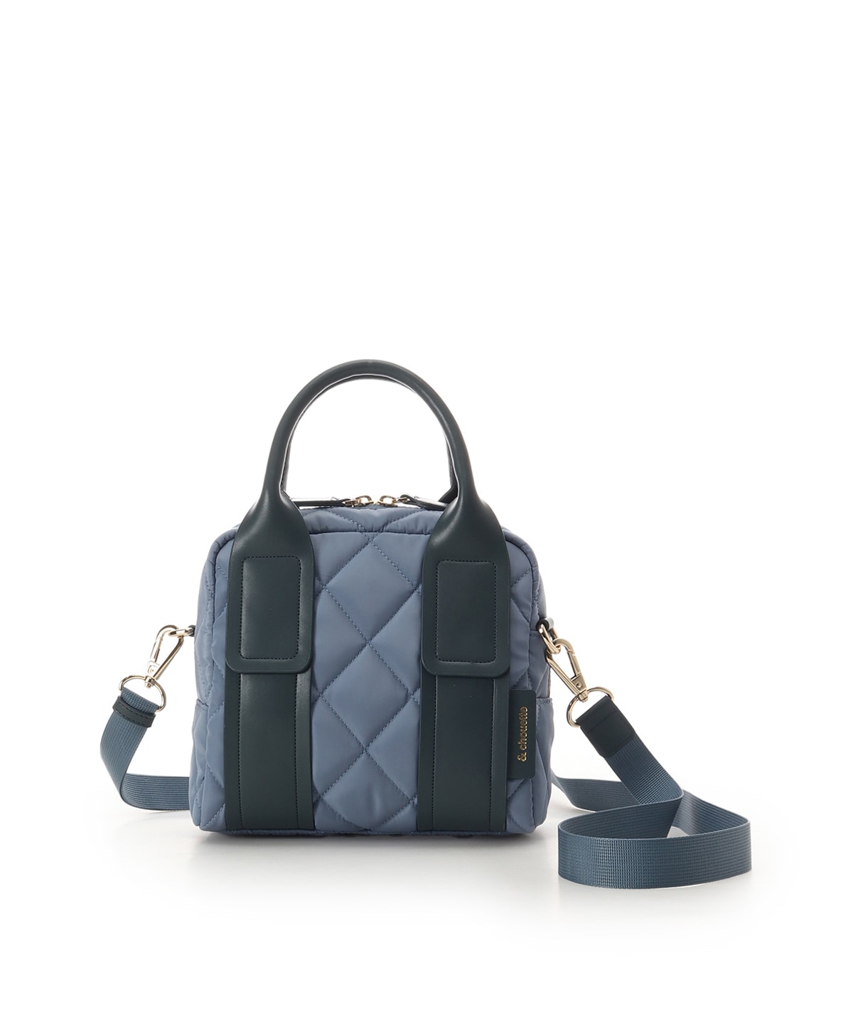 ダイヤ型キルティングショルダーバッグ