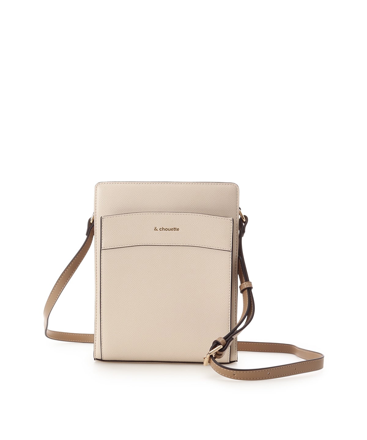 縦型スクエアショルダーバッグ