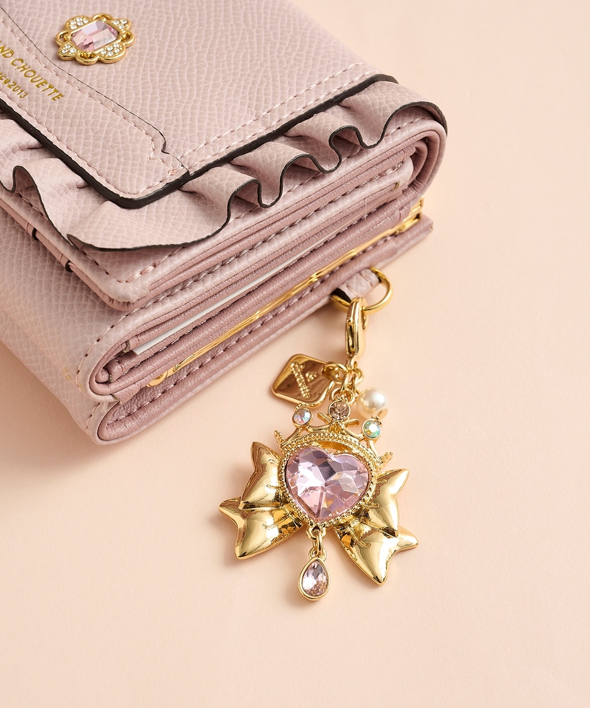 《推し事》ハートビジューファスナートップ