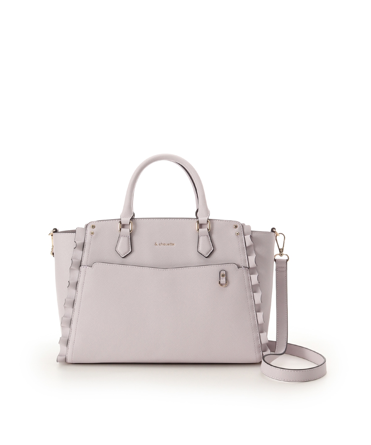 《推し事バッグ》クリアポケット付きトートバッグ