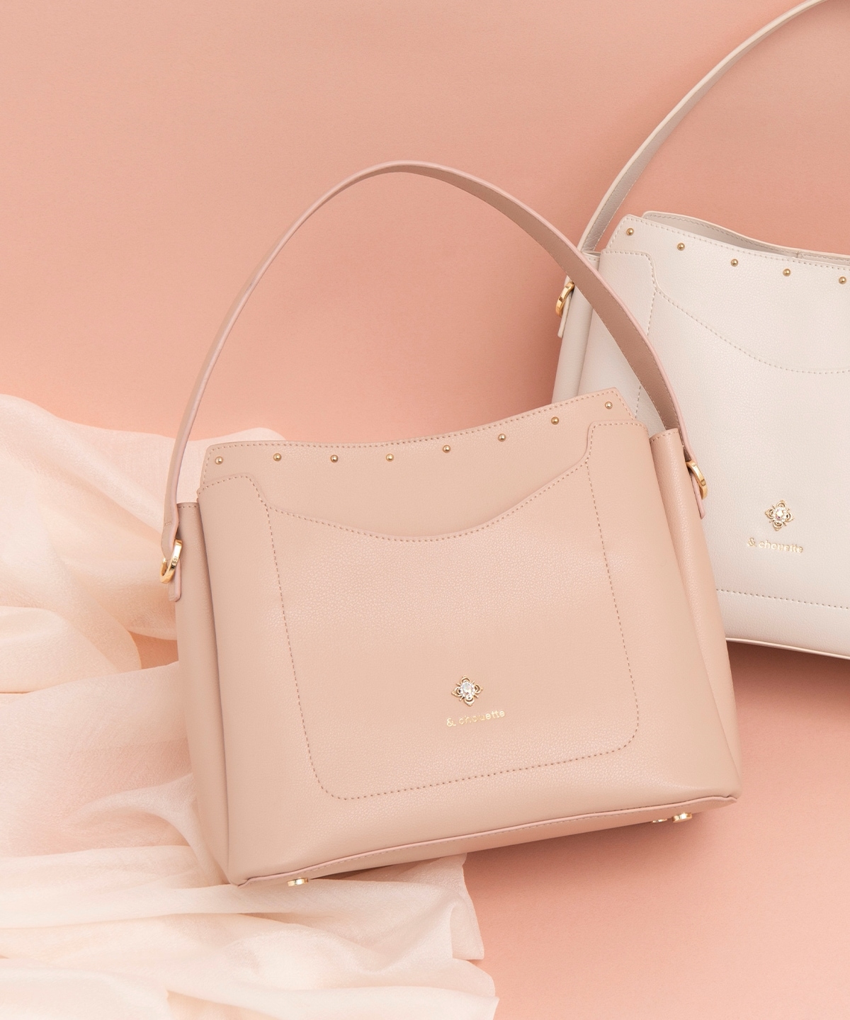 ビジュー３レイヤーズバッグ