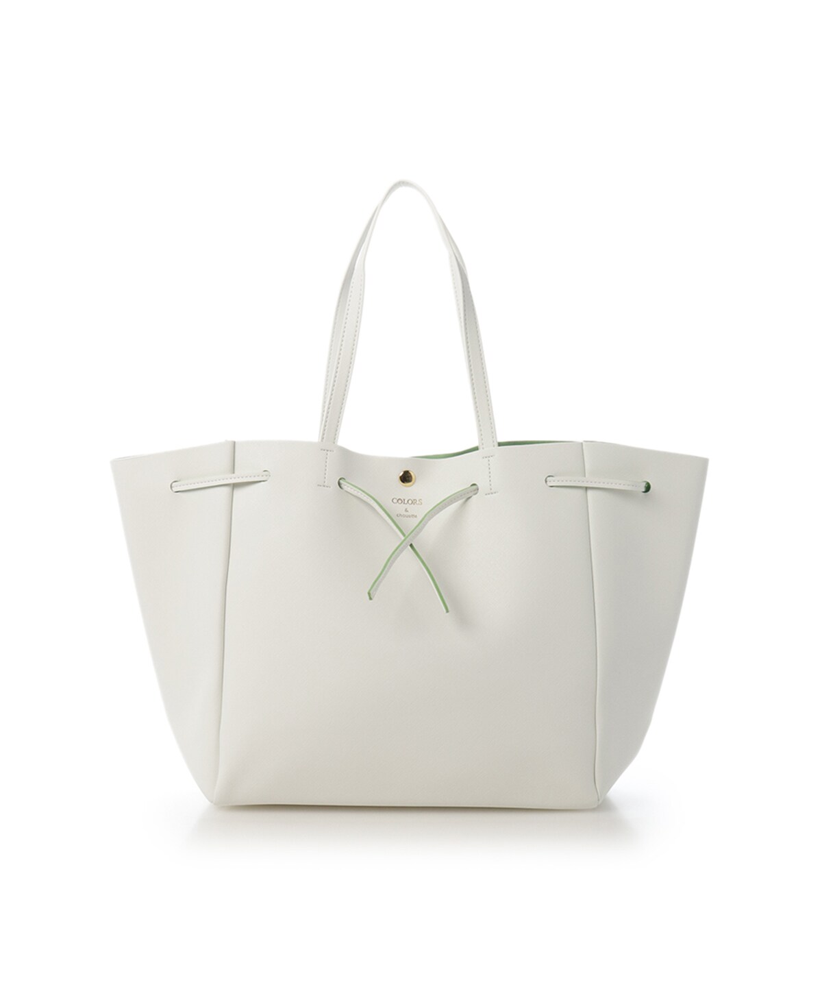 F リボントートバッグ Free ホワイト Colors Chouette 公式オンラインショップ アンドシュエット