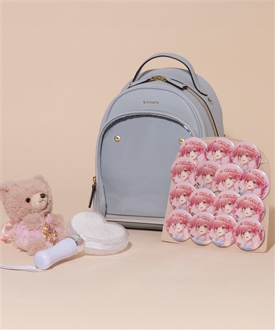 《推し事バッグ》クリアポケット付きリュック