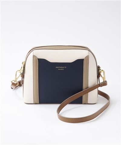 オープンポケットショルダーバッグ