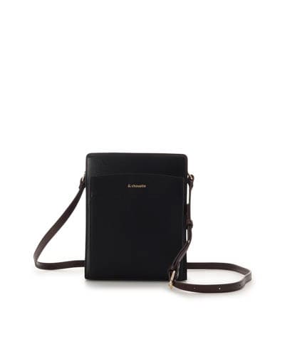 縦型スクエアショルダーバッグ