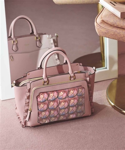 《推し事バッグ》クリアポケット付きトートバッグ